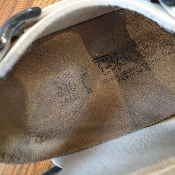 Birkenstock Champagne Le Mans Double Strap Buckle Sandal Women's EU 37, US 6-6.5 - Picture 6 of 12